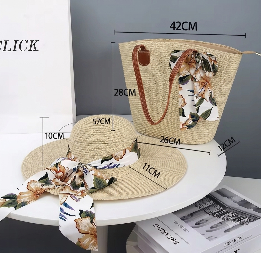 Summer bag and hat