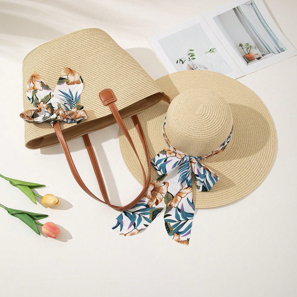 Summer bag and hat